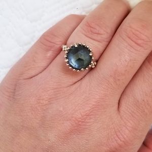 Pandora Midnight Blue Ring Size 52